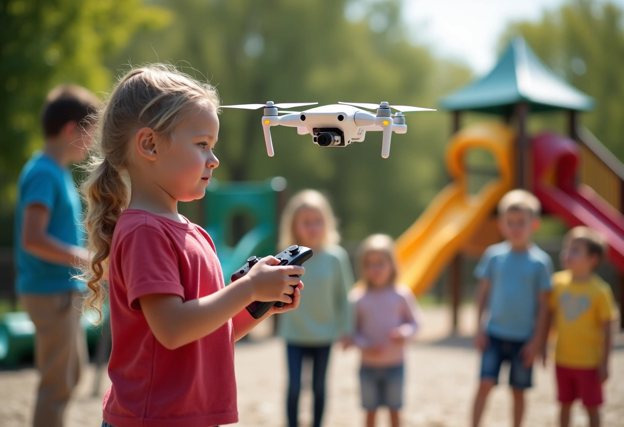 enfants drones