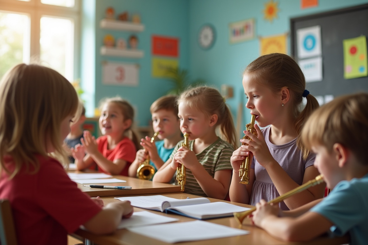 enfants musique