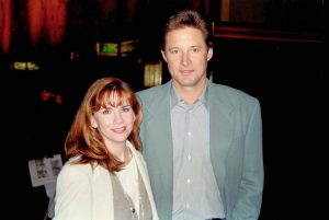 Melissa Gilbert et Bruce Boxleitner lors d'un événement public